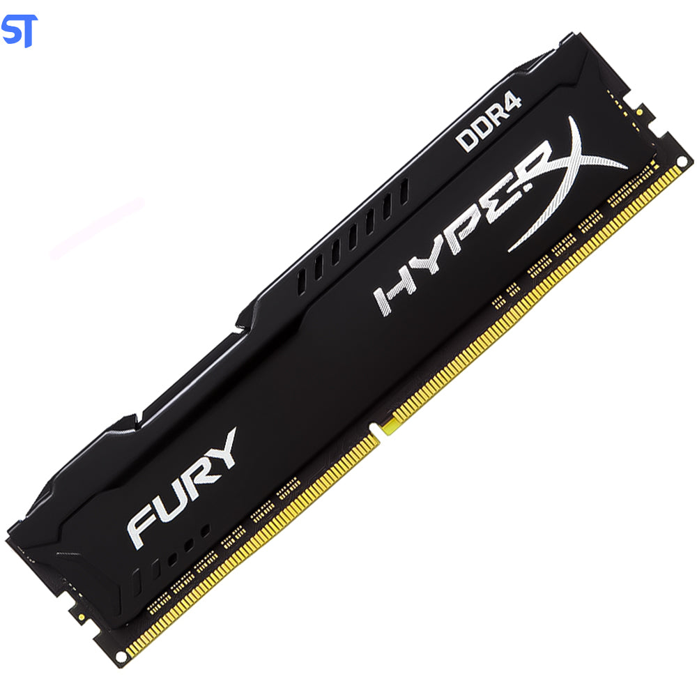 Memória RAM Desktop 8GB, 2400MHz, DDR4, Kingston HyperX Fury - HX424C15FB/8, CL-15