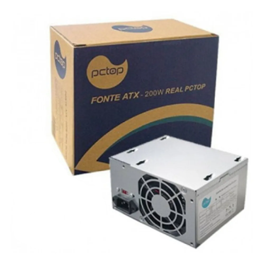 Fonte de Alimentação Atx 200W Fpa200c S/Cabo Pctop