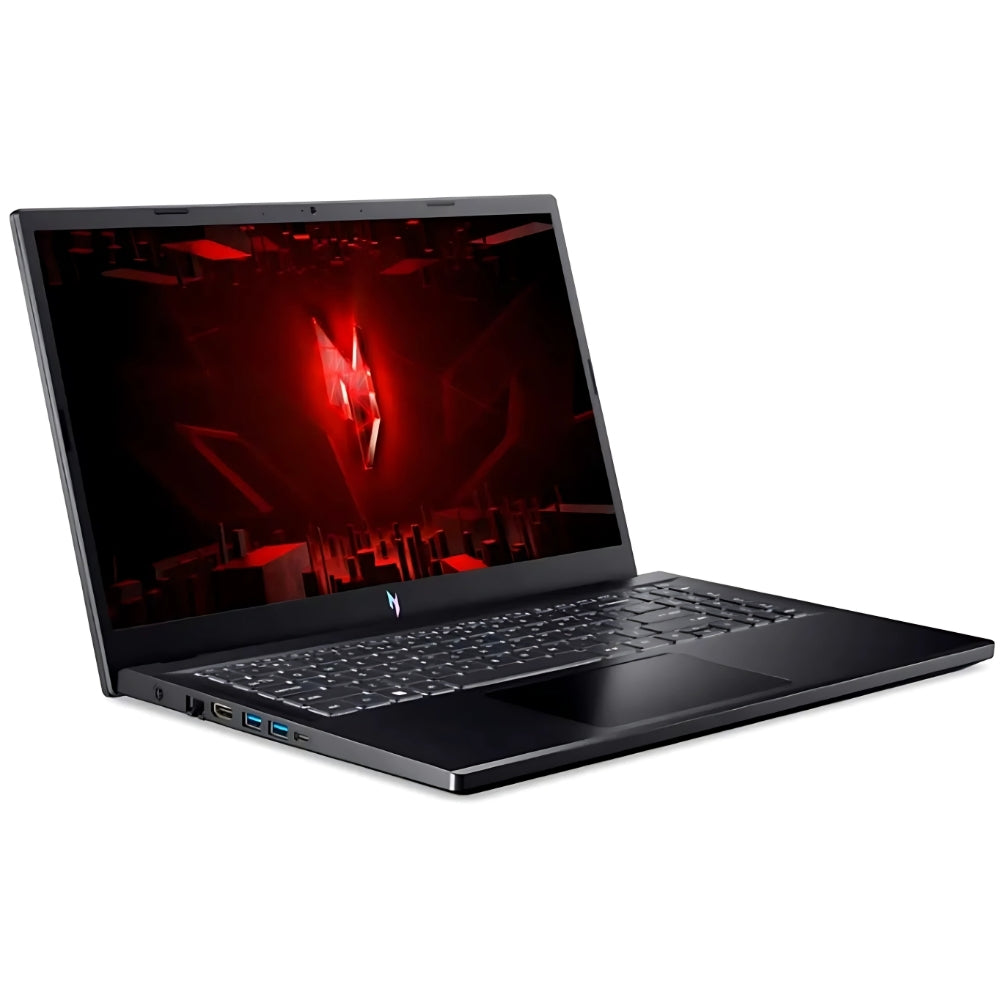 Notebook Gamer Acer Nitro V15 ANV15-51-50KD, 15.6" FHD, i5-13420H, 8GB RAM, 512GB SSD, RTX 2050, Linux - Obsidian Black