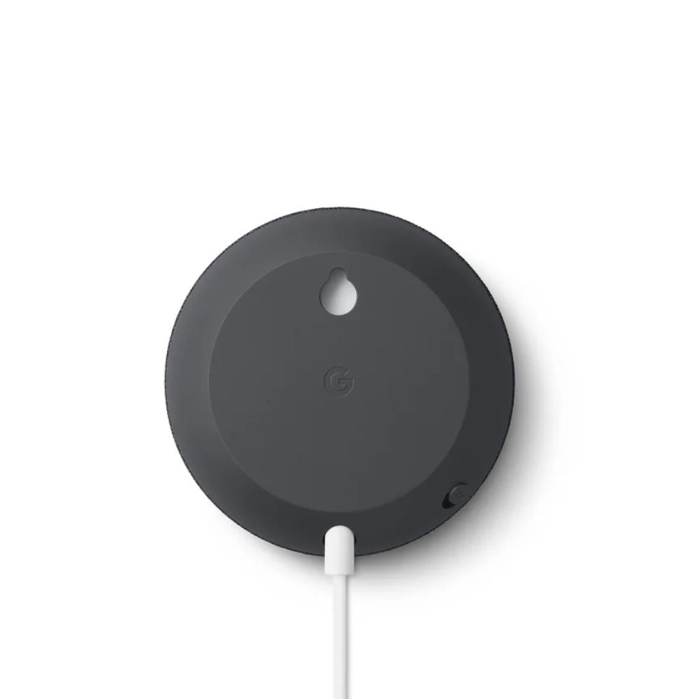 Google Nest Mini 2ª Geração, Assistente de Voz, Wi-Fi, Driver 1.58" 360° Som, Chip ML 1 TeraOPS, Controle Tátil, Preto