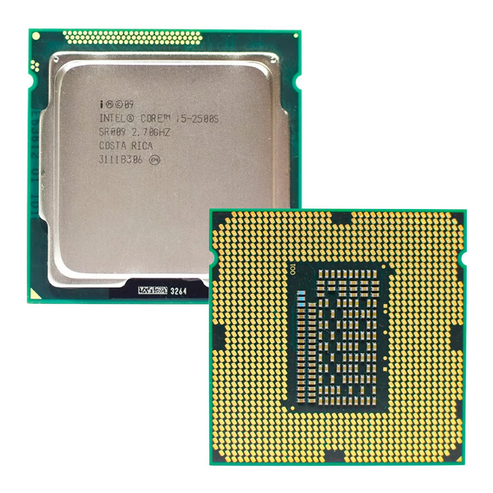 Computador Core i5-2500S, Memória RAM 4GB, SSD 120GB, Gt-H61 Com Slot M2, Rede Gigabit, MT34BK, Linux, MousePad Brinde