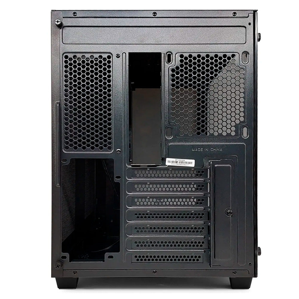Gabinete Gamer C3Tech Aquarius MT-G910BK, Mid Tower, Vidro Temperado, ATX, Black, Sem Fonte, Preto