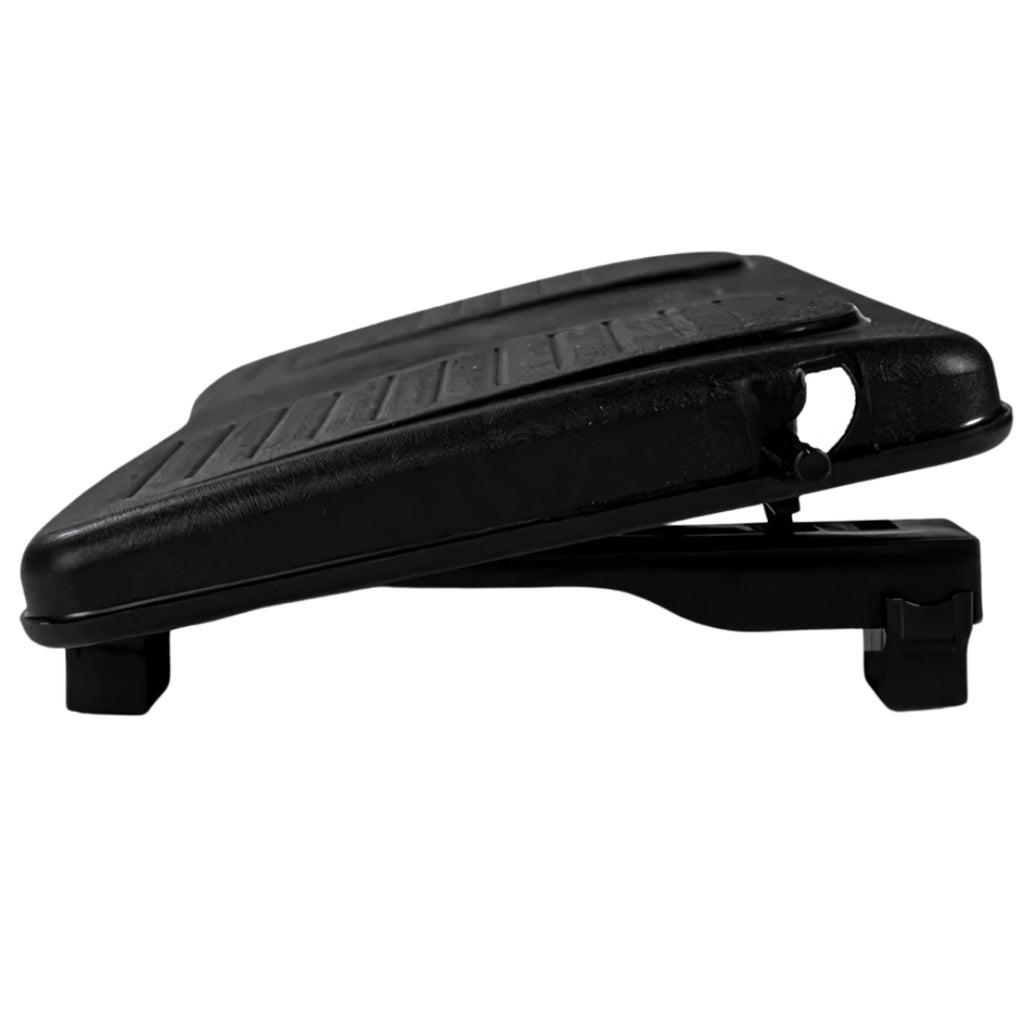 Descanso para Pés Ergolight Reliza Preto – Ajustável, Conforto Ergonômico