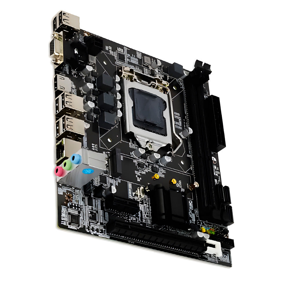 Placa Mãe H61 LGA 1155 ATX DDR3 OxyBR, Rede 100/1000Mbps LAN ,Com Slot Para NVME-M.2
