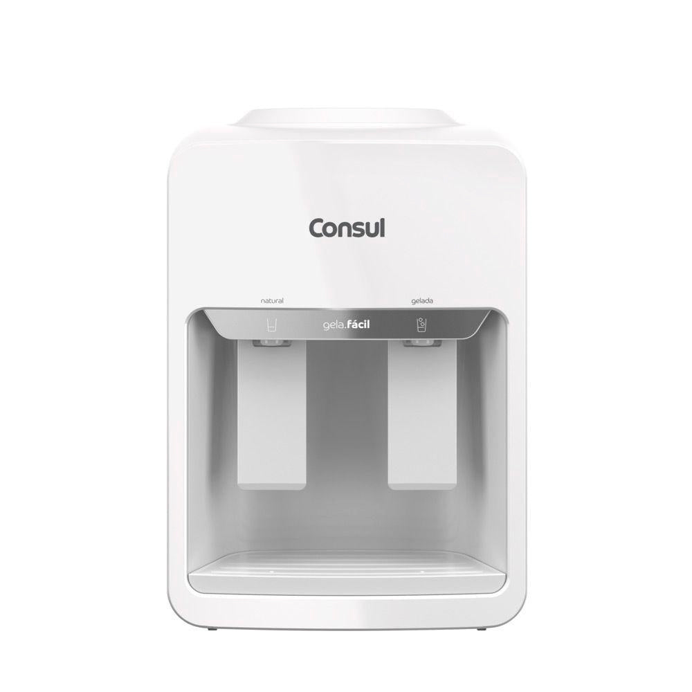 Bebedouro Refrigerado Consul Gela Fácil CJK40AB 20L Bivolt Água Gelada e Natural, Branco