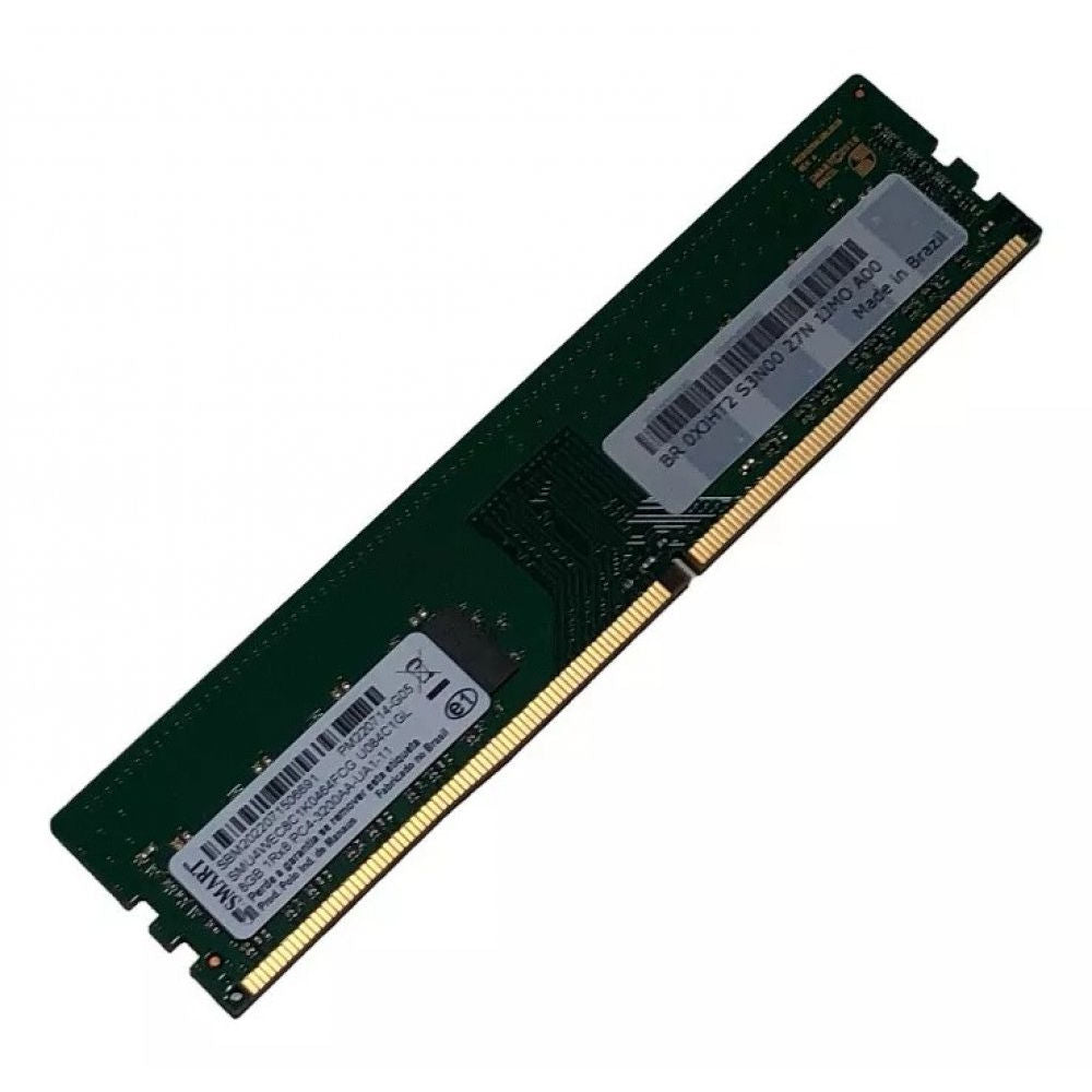 Memória RAM Desktop Smart 8GB DDR4 3200MHz 1Rx8 PC4-25600 CL22 1.2V UDIMM 288-PiN