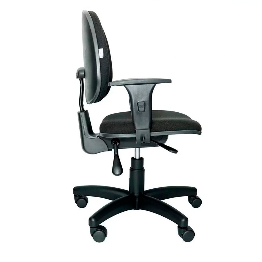 Cadeira Executiva Ergonômica-1910 Backsystem NR17 da ABNT Com Regulagem de Braço, Cor Tecido Preto (J.serrano )