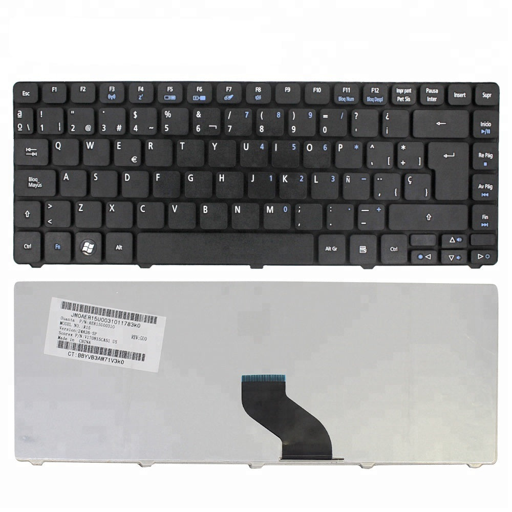 Teclado Notebook Acer 3810t 4810t P/n:Mb301-001Padrao Abnt2