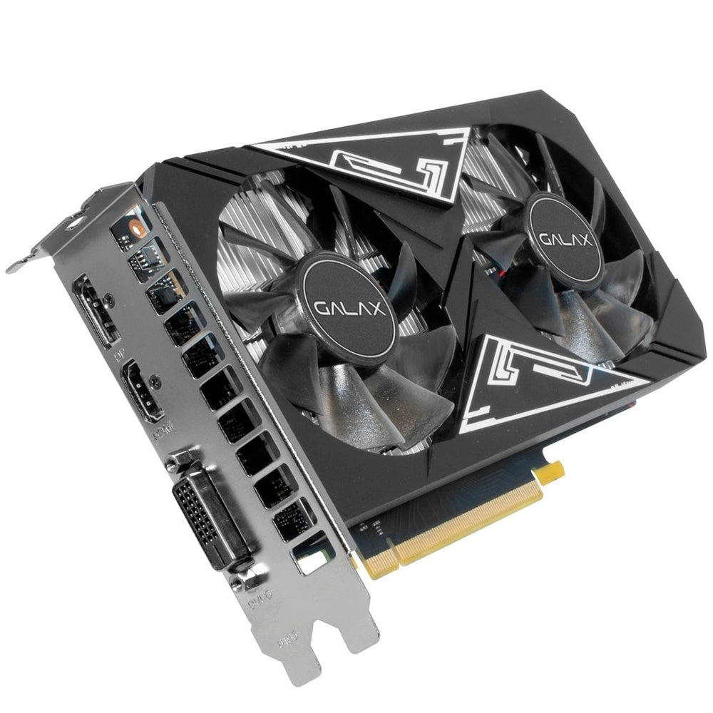 Placa de Vídeo Galax GeForce GTX 1650 EX PLUS 65SQL8DS93E1 - 4GB GDDR6 128 bits - PCI-E 3.0