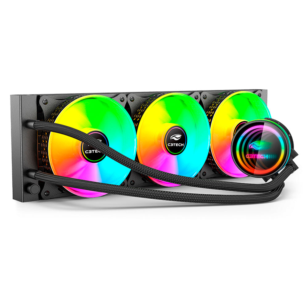 Water Cooler Gamer 120mm C3tech FC-W360RGB Preto