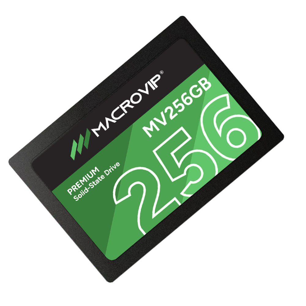 SSD Macrovip Premium 256GB 2.5" SATA III 6Gb/s, Leitura 520Mbs / Gravação 450Mbps– MV256GB