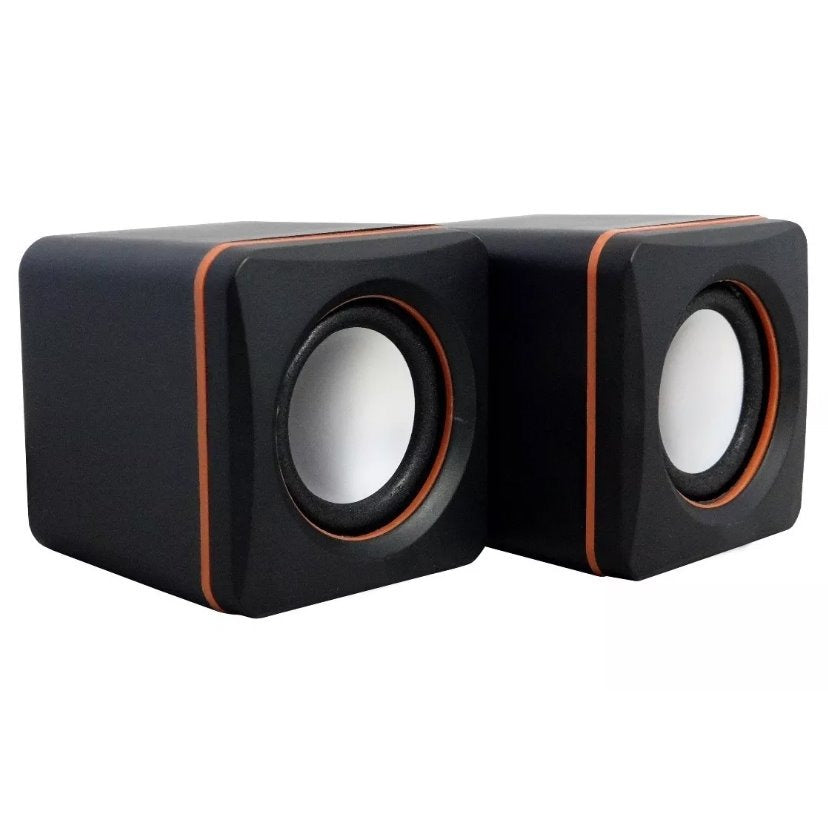 Mini Caixa De Som 2.0 Usb Computador Notebook D-02A