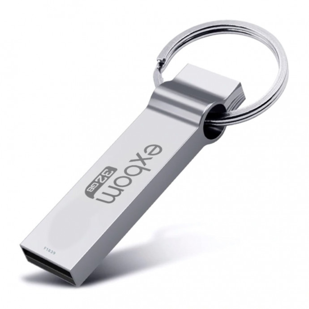 Pen Drive 32GB USB High-Speed Chaveiro Em Metal Resistente Exbom STGD-PD32G
