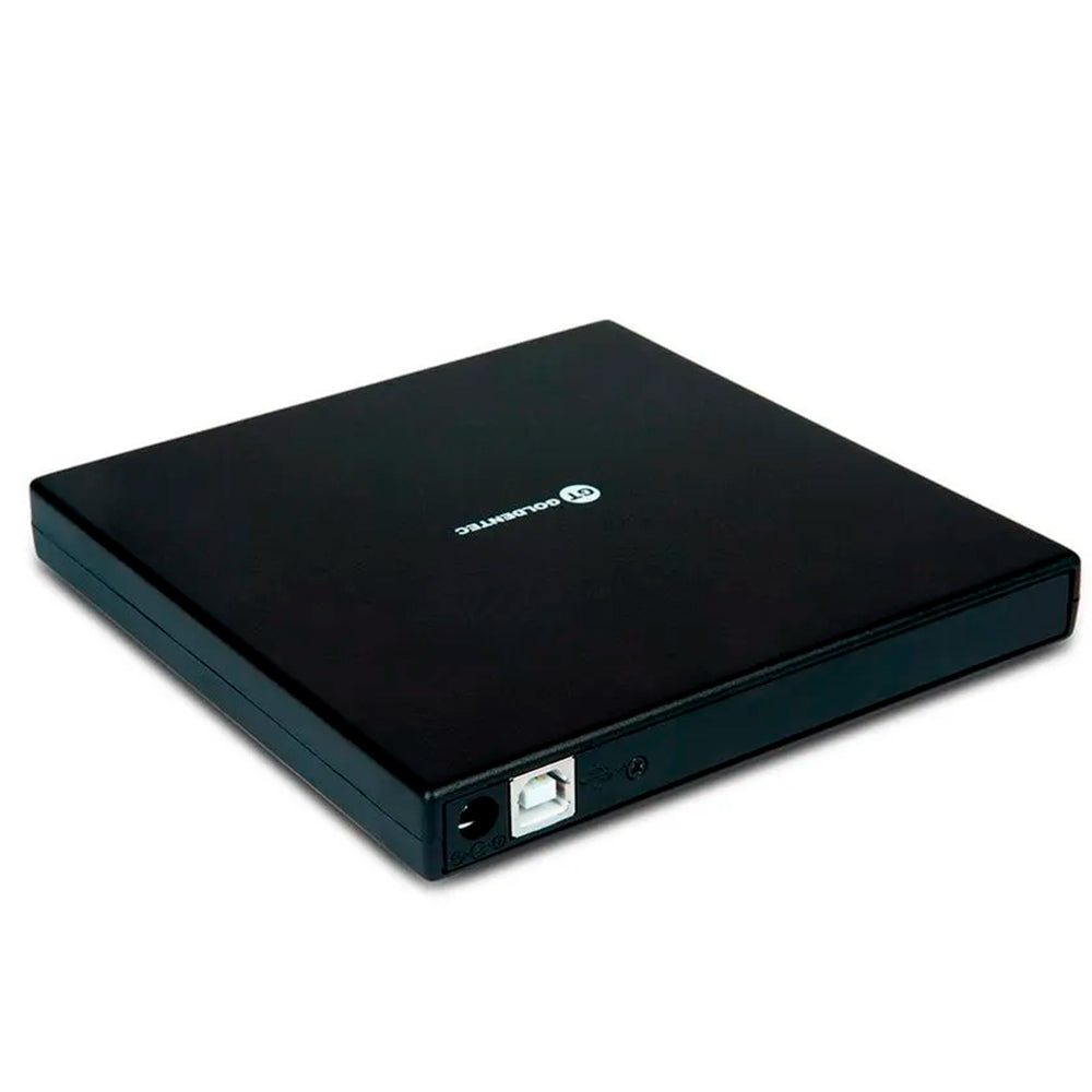 Leitor e Gravador de CD, Leitor de DVD Externo Portátil USB | GT Pop UP GT-Goldentec Preto