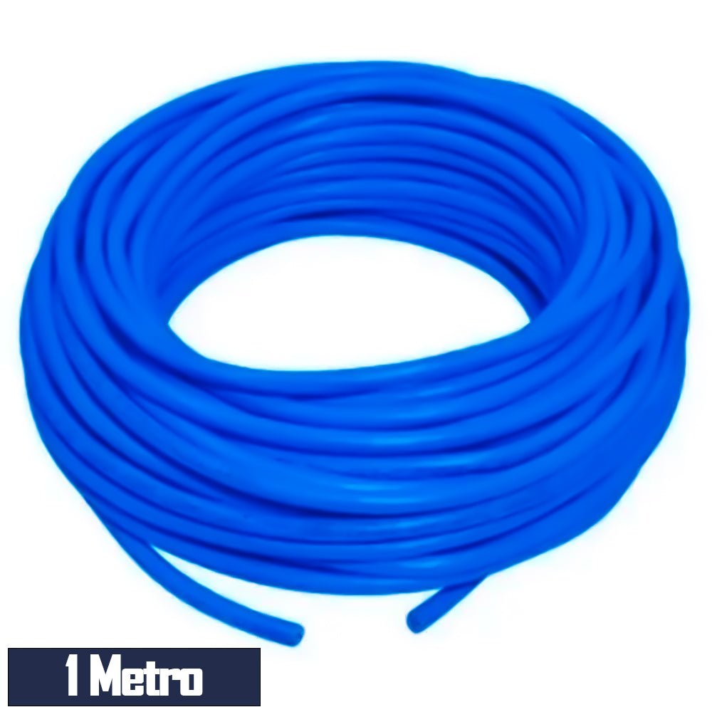 Metro de Cabo de Rede Cat6 Utp 4p 100% Cobre WEC Azul