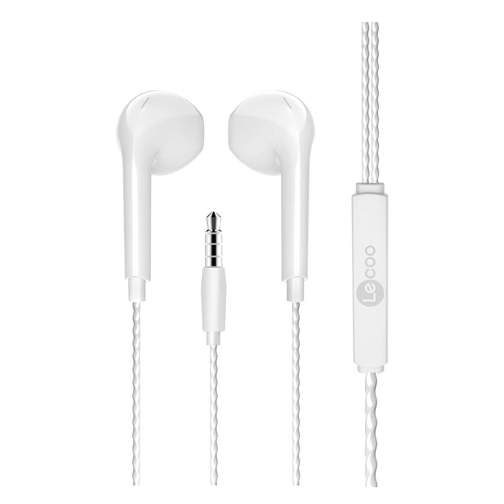 Fone De Ouvido Intra Auricular Eh104 Lecoo Branco