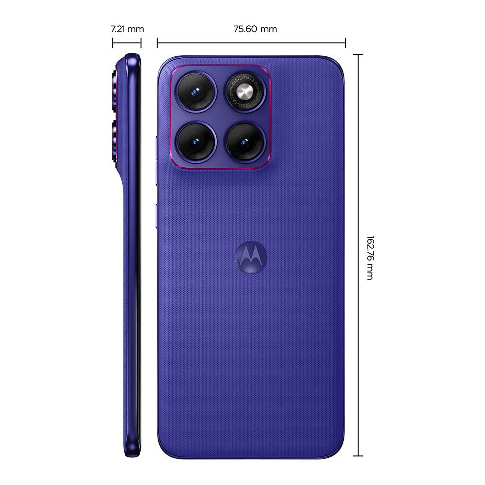 Smartphone Motorola Edge 70 Fusion+ ,5G, 256GB, 24GB (12GB + 12GB RAM Boost) , Tela AMOLED 6,8", Câmera Sony 50MP - Roxo