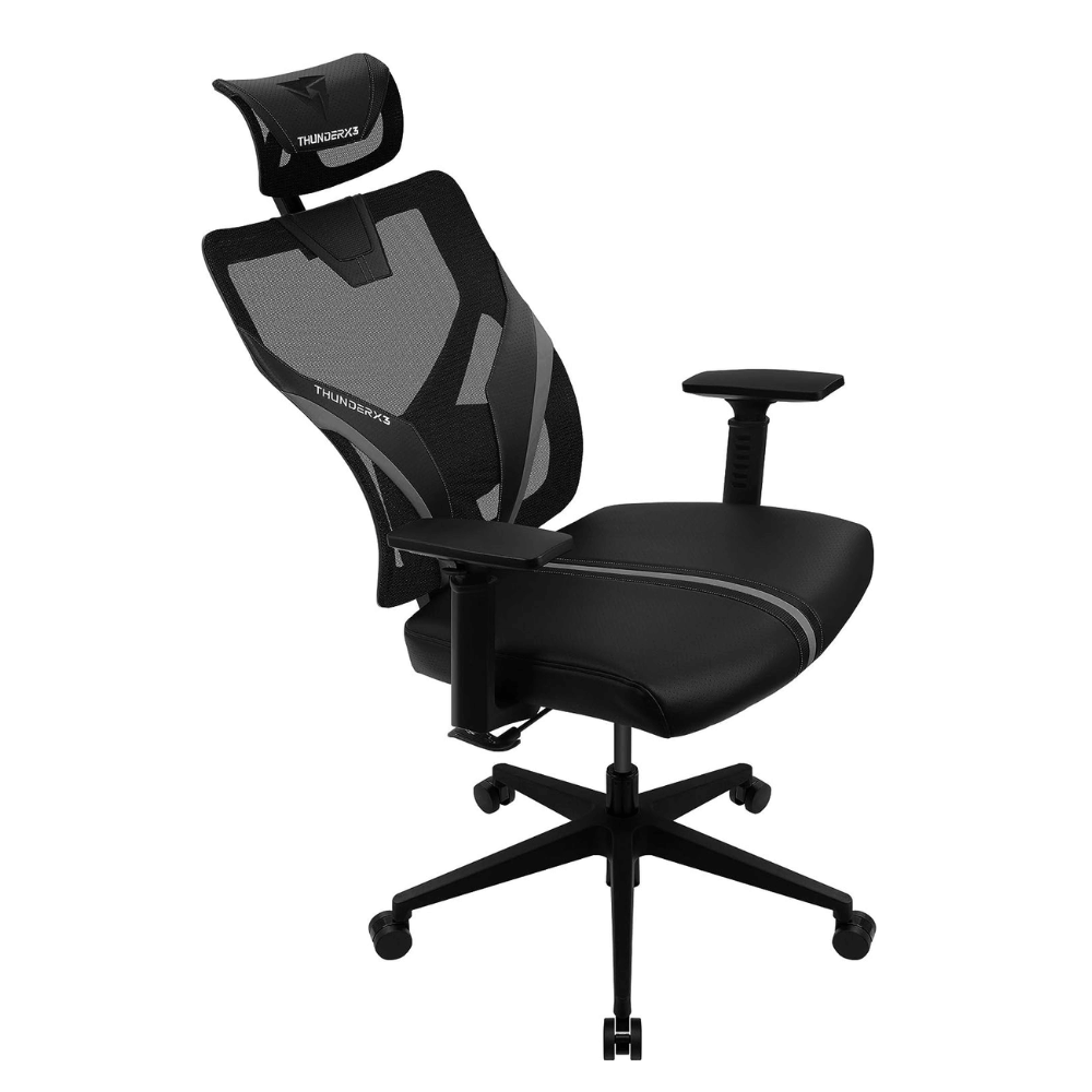 Cadeira Gamer Ergonômica ThunderX3 YAMA1, Preta, 69672, Com Tela Mesh