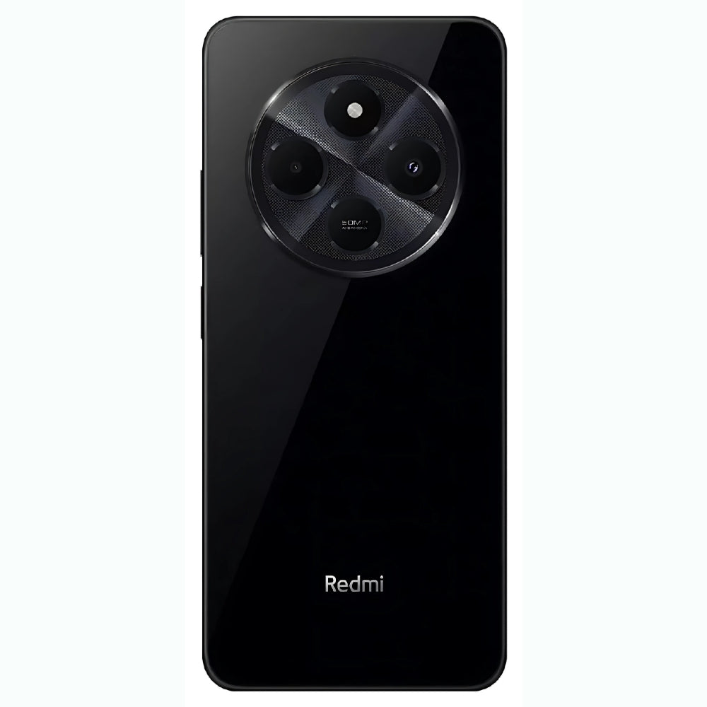 Smartphone Xiaomi Redmi 14C Dual SIM, 128GB Armazenamento, 4GB RAM, Tela HD+ 6.88", Câm. Principal 50MP- Midnight Black