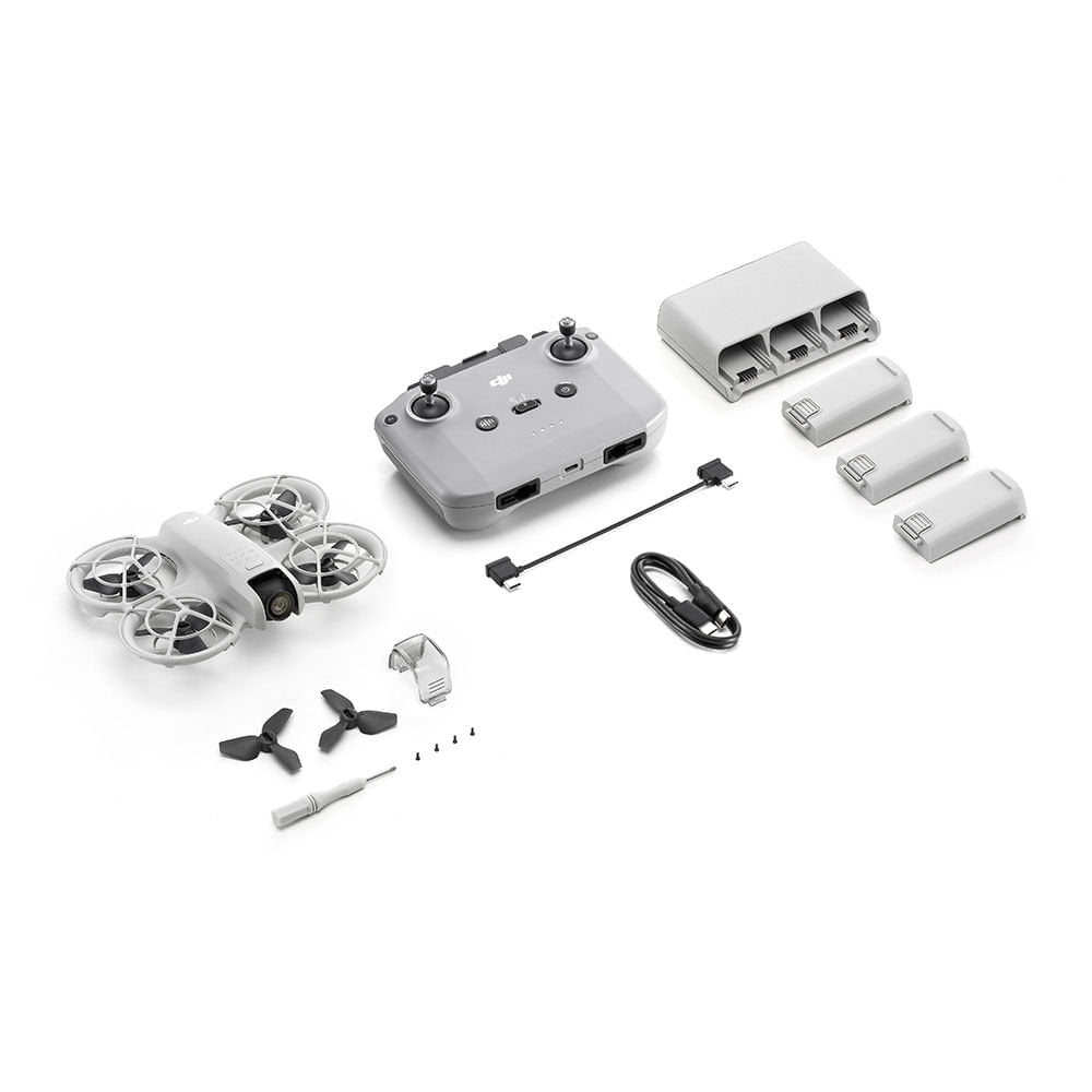 Drone DJI Neo Fly More Combo BR - DJI051, Com 3 Baterias, Carregador e Controle