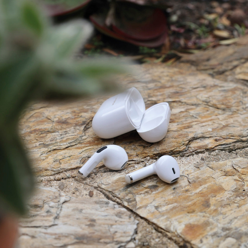 Fone de Ouvido C3Tech Sem Fio Bluetooth 5.1 EP-TWS-21WH, Branco