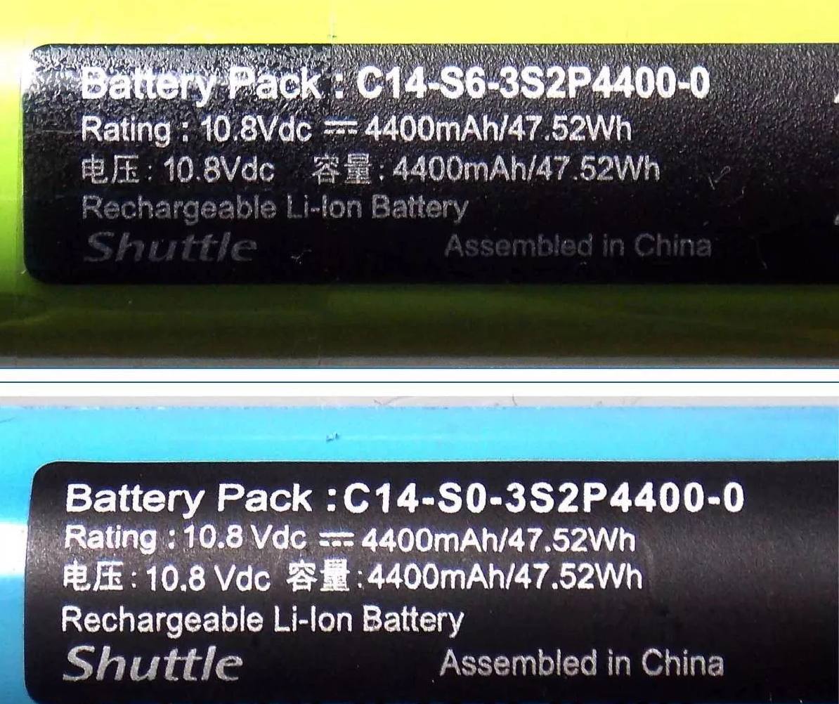 Bateria Notebook Positivo Sim+ 2015m S980m C14-s6-4s1p2200-0-c16 4400mAh 6 Células 10.8V