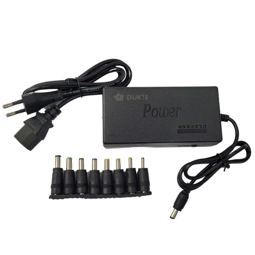 Carregador Portátil Universal, DK-34, Com 8 Conectores Separados, 12-24V, 100Watt