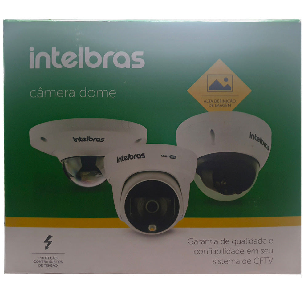 Câmera de Segurança Multi HD Intelbras VHD 3230 Dome VF G6, Full HD 1080P, Lente Infravermelho