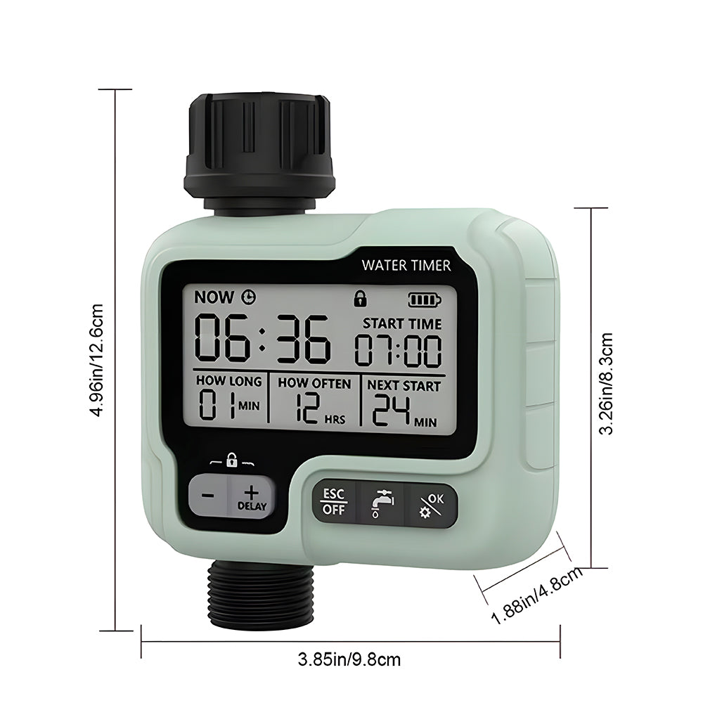 Temporizador de Irrigação Progamável, Automático, Para Hortas e Jardins - HCT-322-BS