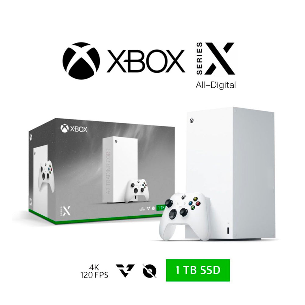 Console Xbox Series X 1TB - Microsoft, Memória RAM 16GB GDDR6, SSD NVMe, All-Digital, True 4K, HDR - Robot White