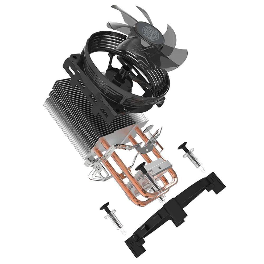 Cooler Master Hyper T20 Compact CPU Air Cooler, Ventilador de 95mm, OEM