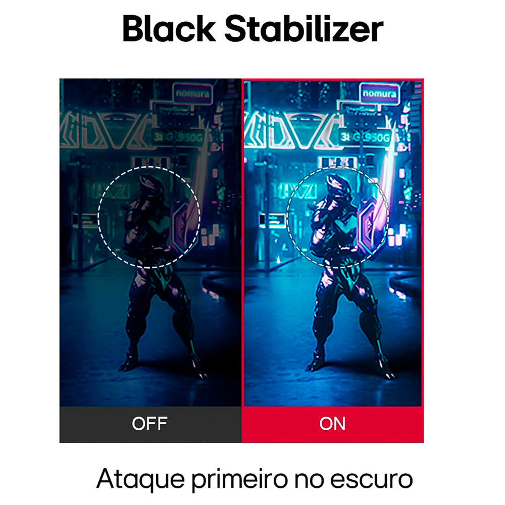 Monitor Gamer LG 23.8" 75Hz LED Full HD, IPS, HDMI, VESA, FreeSync, Sem Bordas, Preto - 24MP400