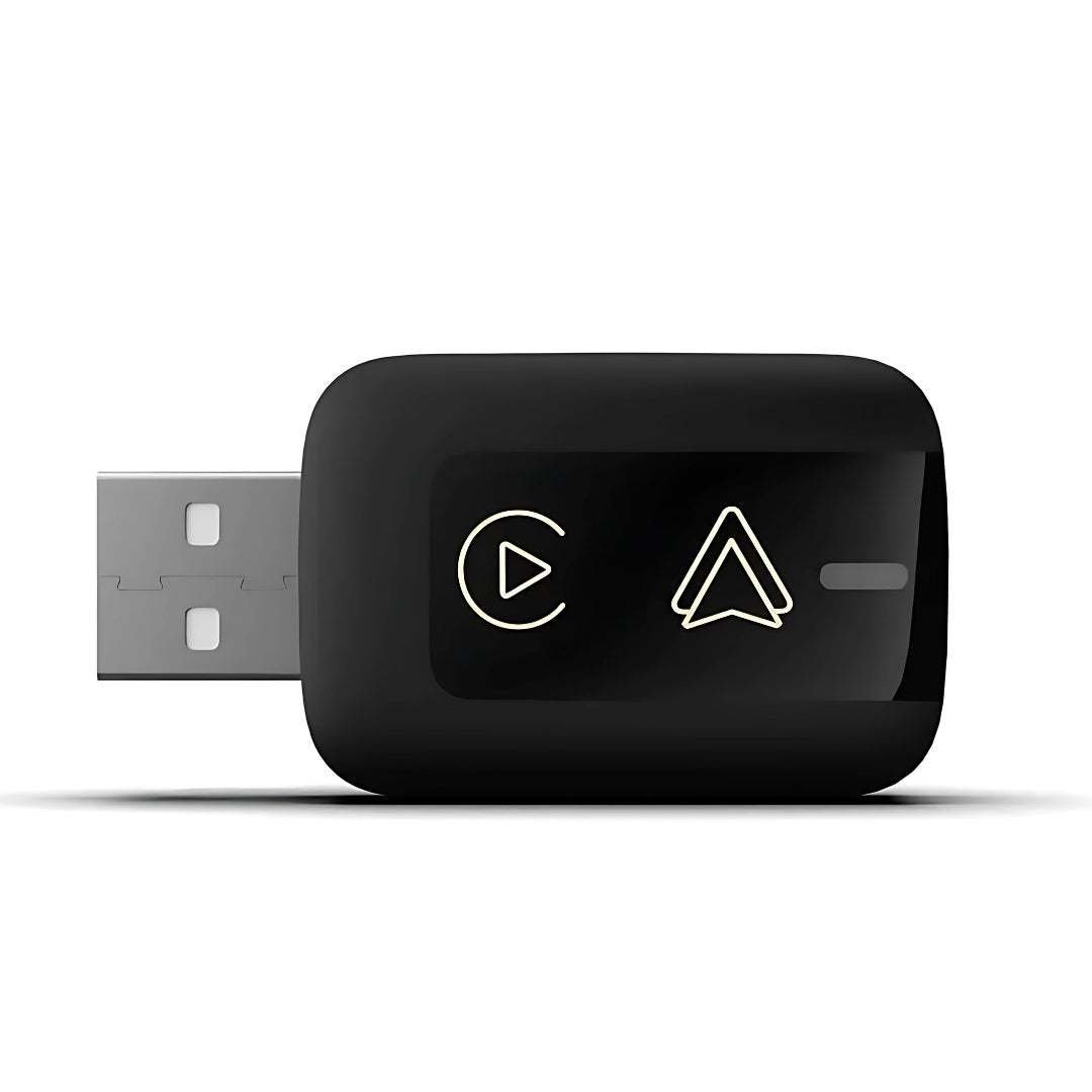 Adaptador Carplay e Android Auto Sem Fio 3 em 1, Youtube, Netflix, 32GB Armazenamento, Memória 2GB, Android 13
