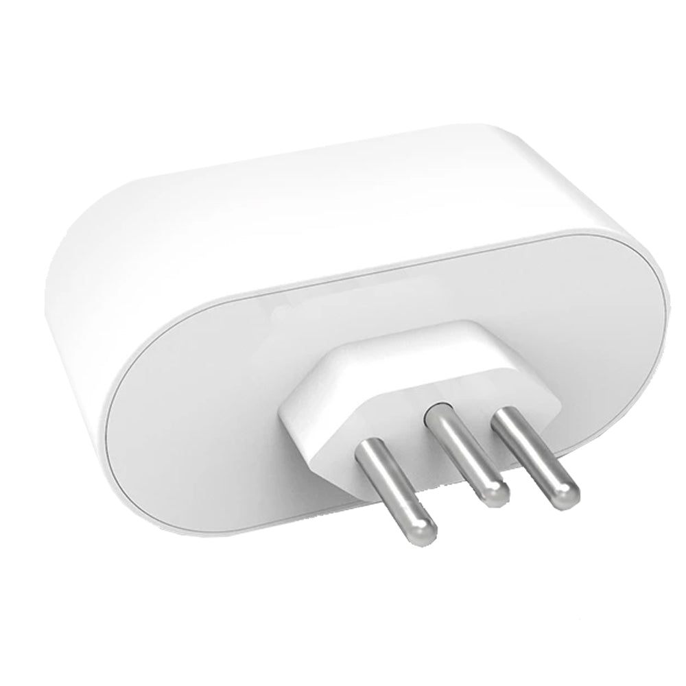 Plug de Tomada Inteligente, Padrão Brasileiro, 16A, Compatível Com Alexa, Google Home, SmartThings, Branco