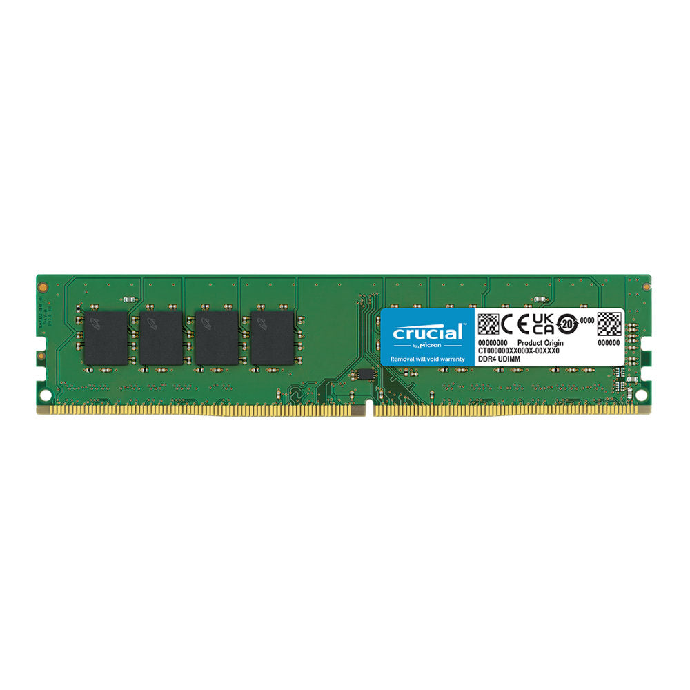 Memória RAM Desktop Crucial Basics 8GB 3200MHz DDR4 UDIMM CL22 - CB8GU3200