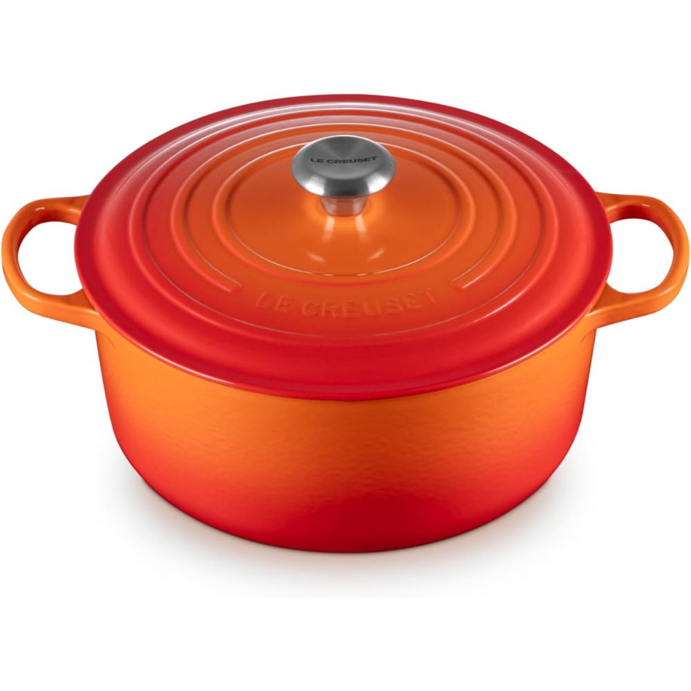 Panela Le Creuset Redonda 28Cm/ 11 IN 6,7L 7.5Qt Signature - Laranja