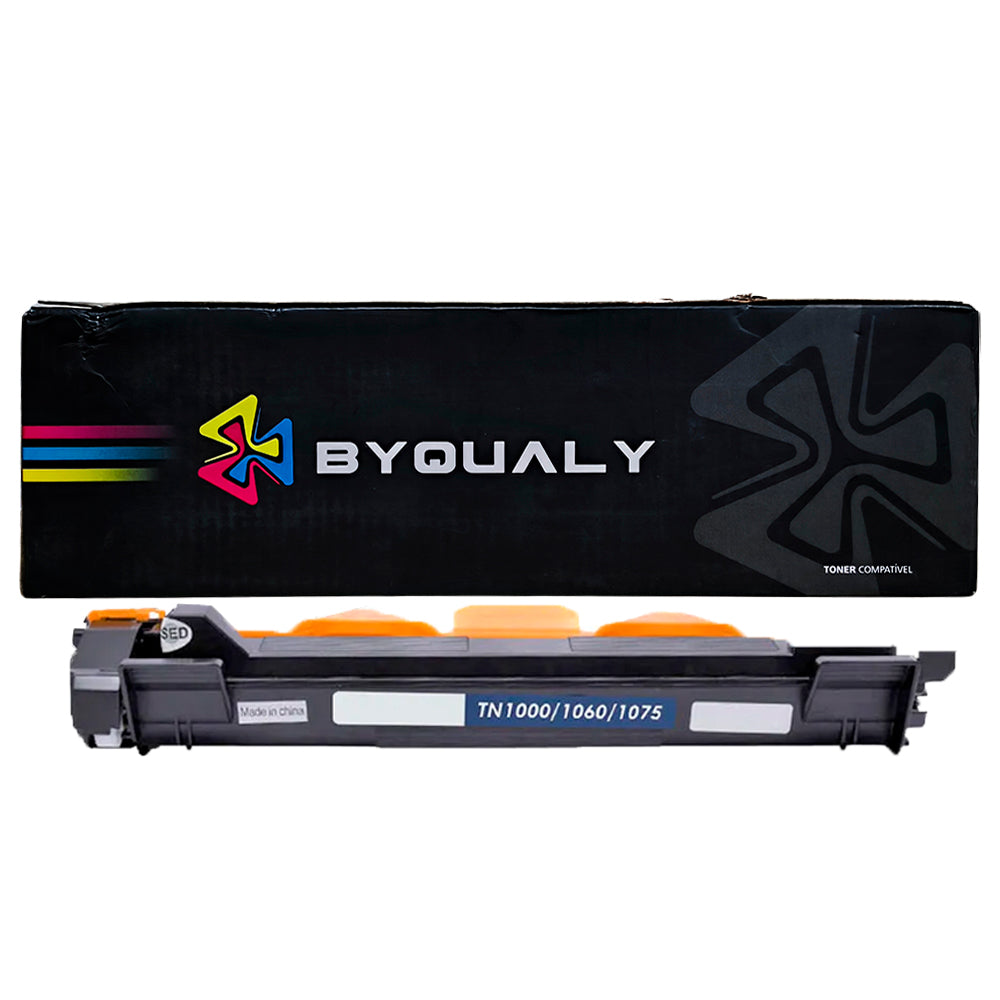 Toner Compatível Brother BYQUALY BQ-TN1000/1060/1075, Para HL1110, MFC1810, DCP1510, HL1112A, MFC1900