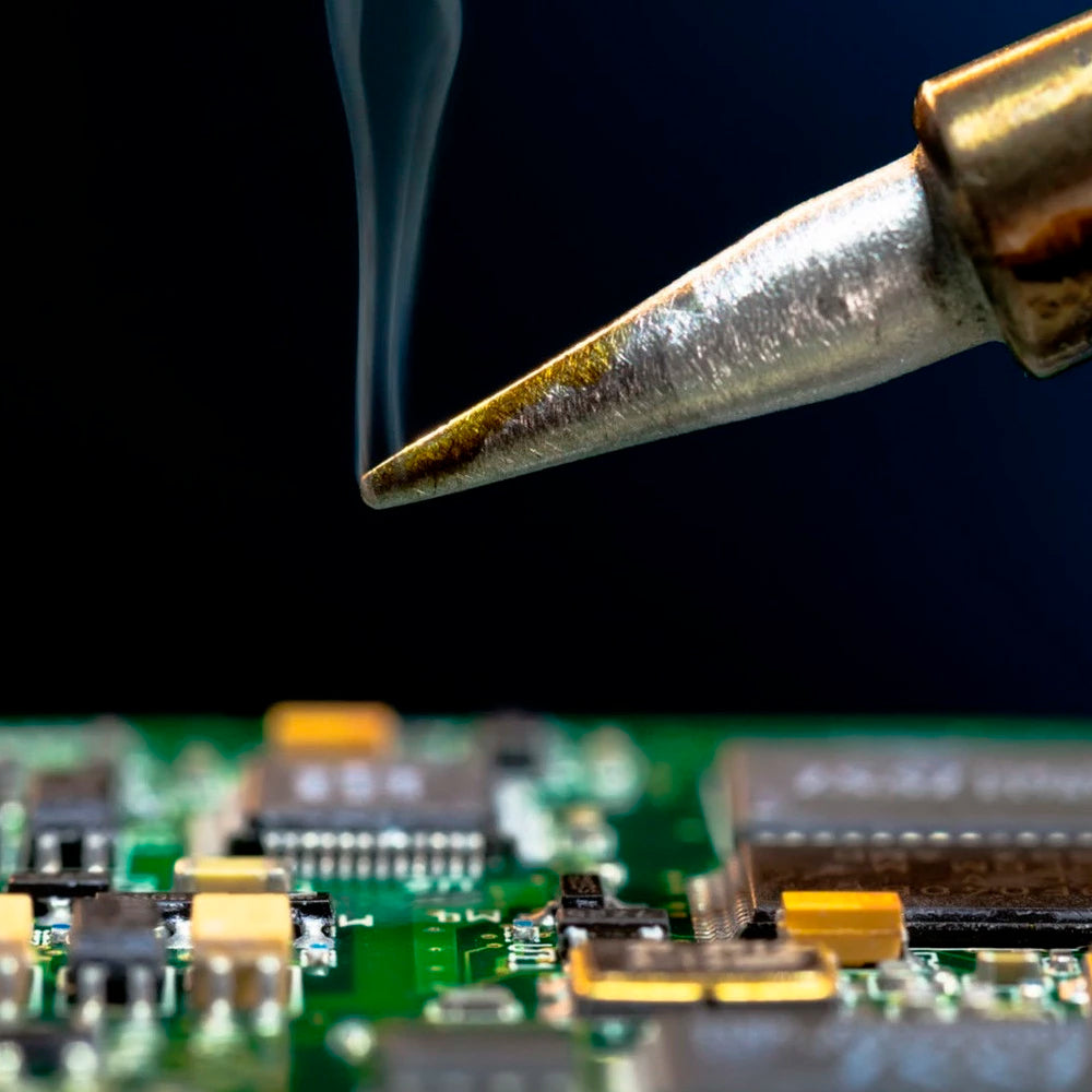 Kit Ferro de Solda 40W, Com Estanho, Suporte Profissional, 220V, BOMVINK, BOM-9517