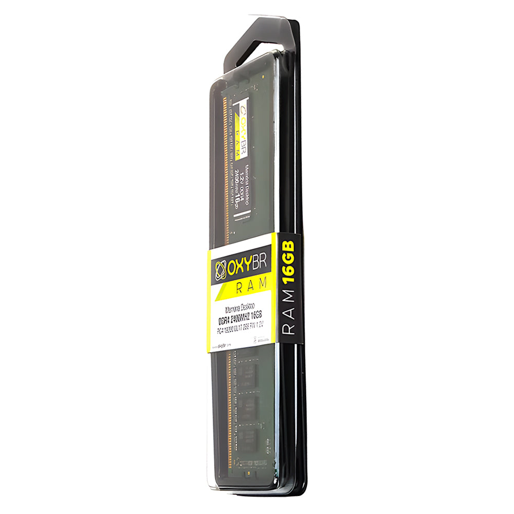 Memória Ram Desktop 16GB 2400MHz DDR4, OXY24N17S8/16, DIMM, PC4-19200, CL-17, 1.2V - OxyBR