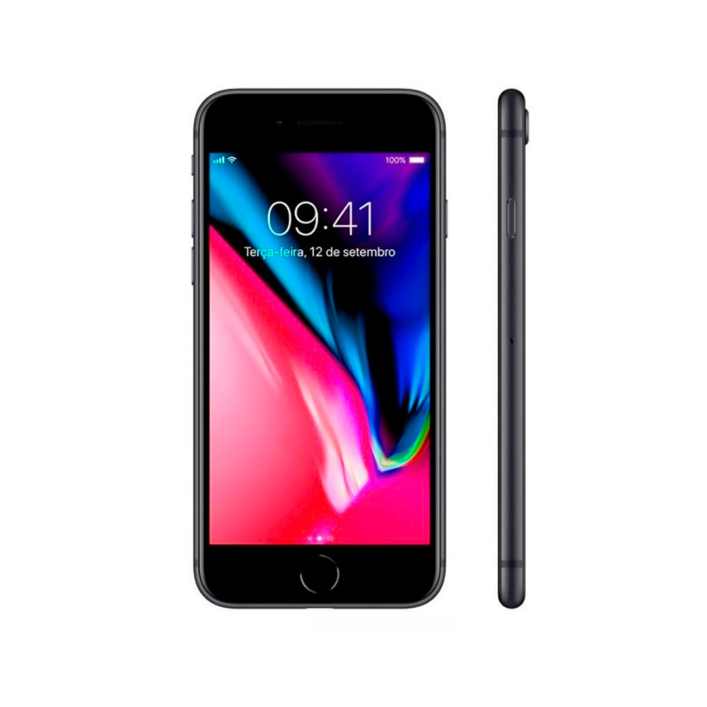 iPhone 8 Plus 64GB Preto Espacial, A11 Bionic, Câmera Dupla 12MP, Retina HD 5.5", iOS, 4G