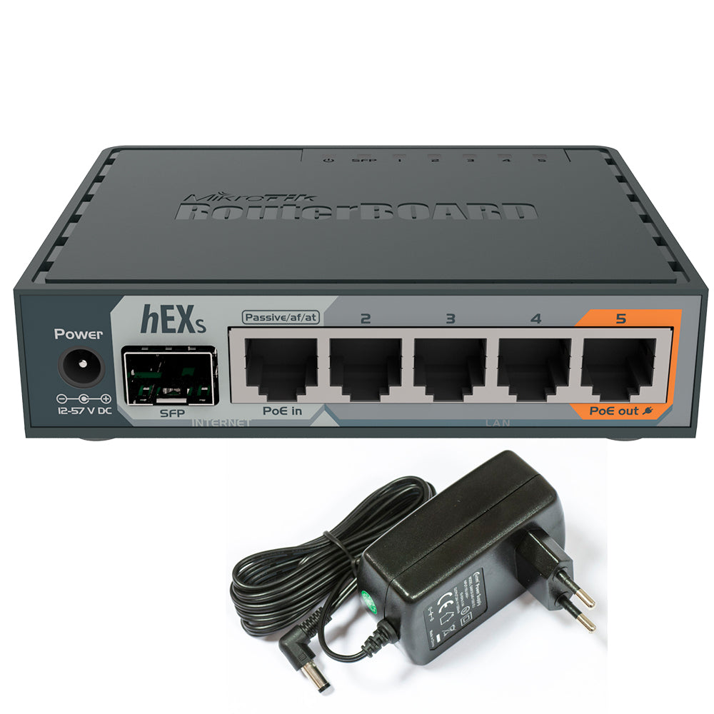 Routerboard Mikrotik-RB 760IGS Hex s 880MHZ 256MB L4, Gigabit 5P +1 SFP