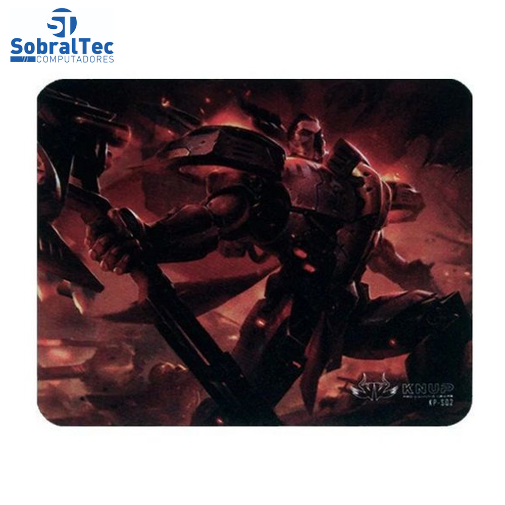 Mouse Pad KP-S02 Várias Estampas 18cm x 22cm