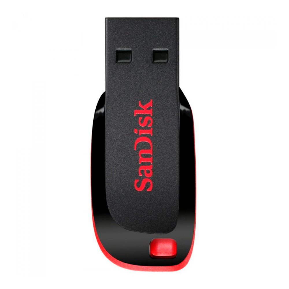 Pen Drive SanDisk Cruzer Blade 16GB USB 2.0, até 15MB/s de Leitura – Modelo SDCZ50-016G-B35