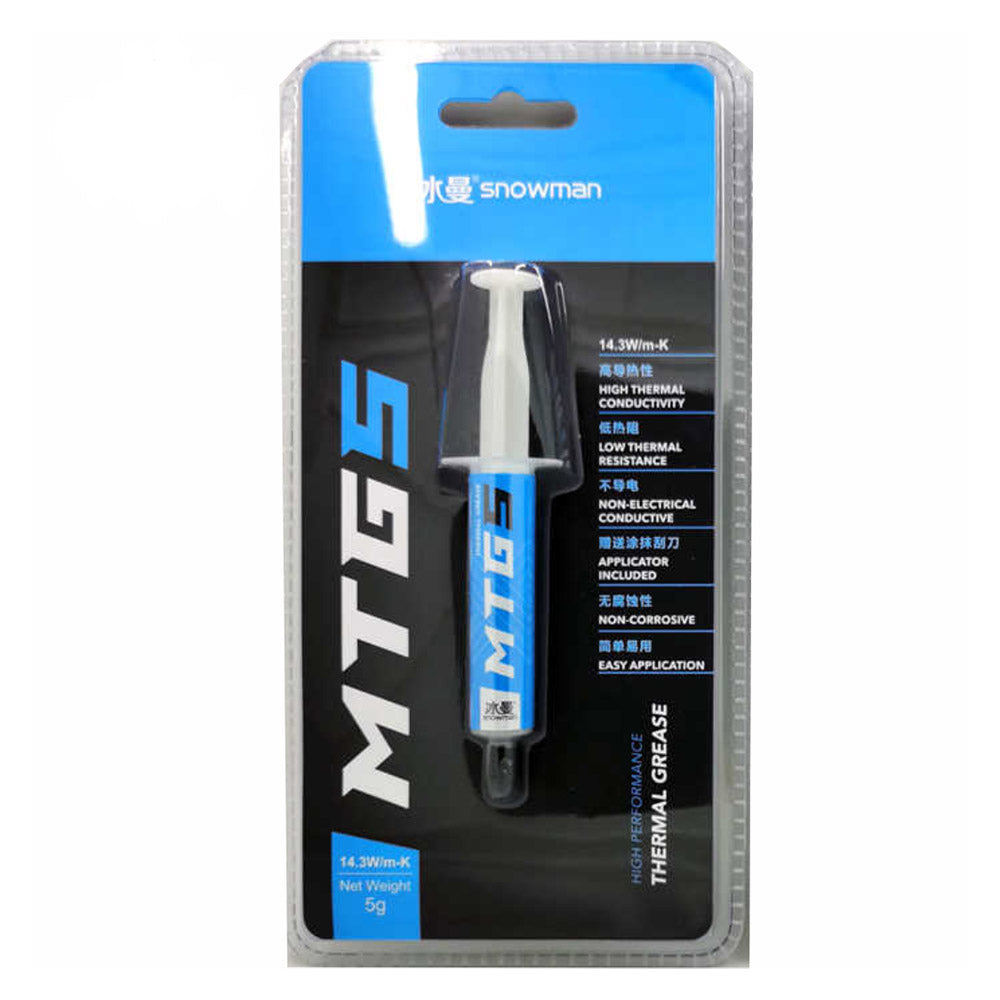 Pasta Térmica Thermal Grease Alta Performance 5G Snowman - MTG5