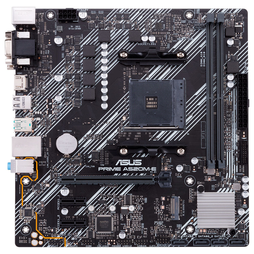Computador Gamer Ryzen 5 5600GT, Vega 7, RAM 16GB DDR4, SSD M.2 NVMe 512GB, Windows 11 Pro, Gabinete Aquario