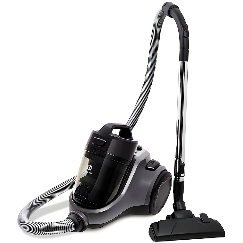 Aspirador de Pó Sem Saco Electrolux EAS30, Easybox Maior Potencia 1600W Silencioso, Cabo Retratil EAS30 Cinza Preto 220V