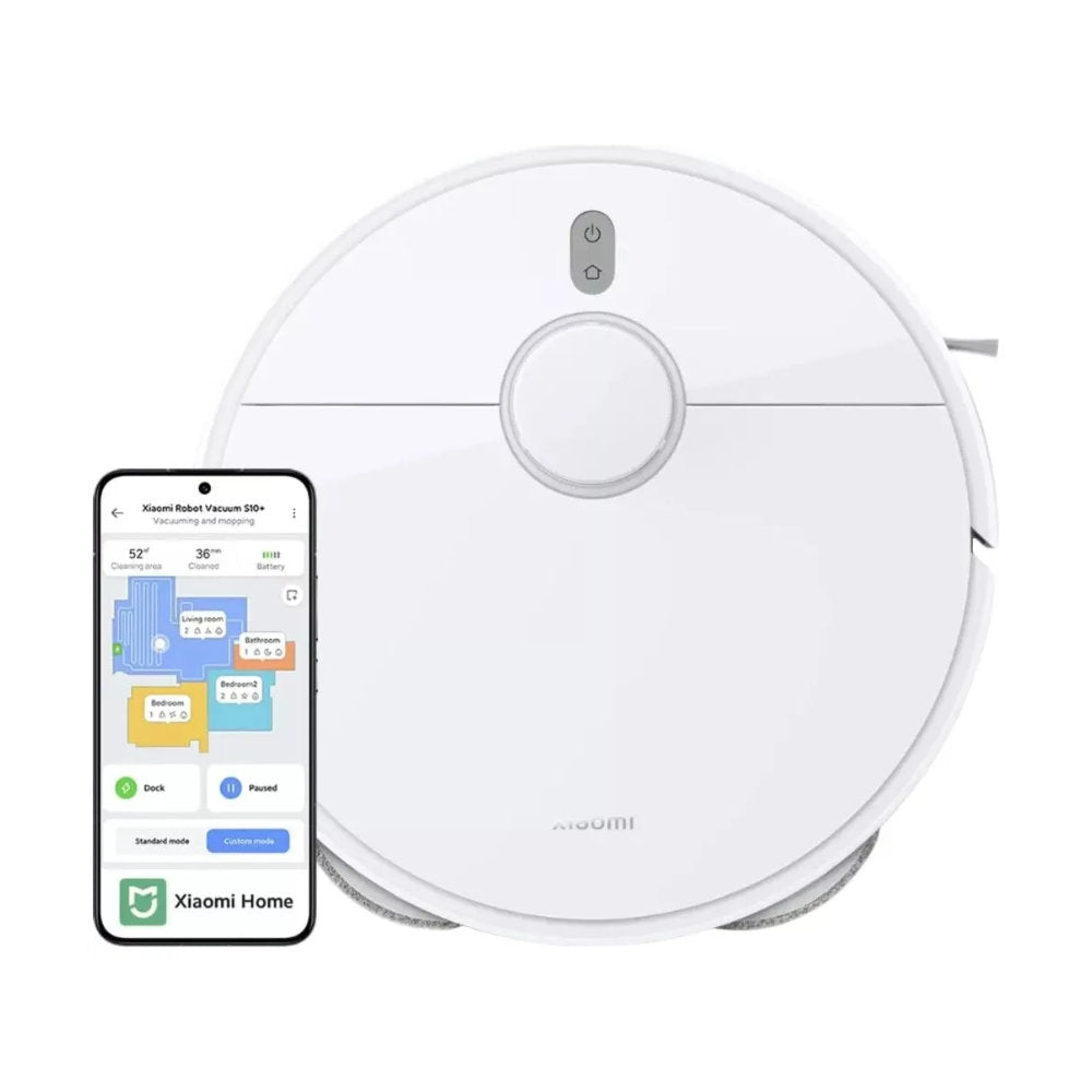 Robô Aspirador De Pó Inteligente Vacuum S10+ Xiaomi MPN BHR6368EU, Branco