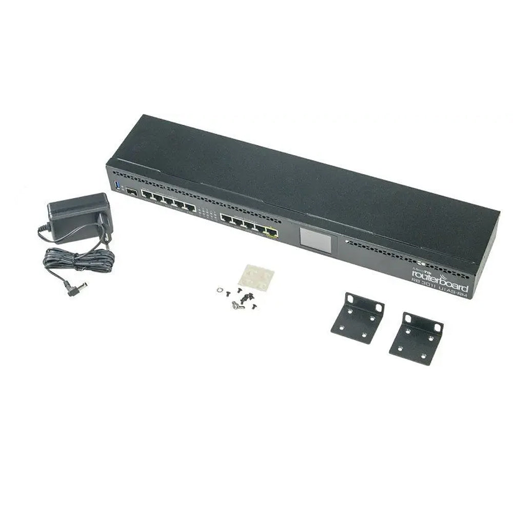 Routerboard Roteador Mikrotik RB 3011UIAS-RM BR L5 - Mikrotik