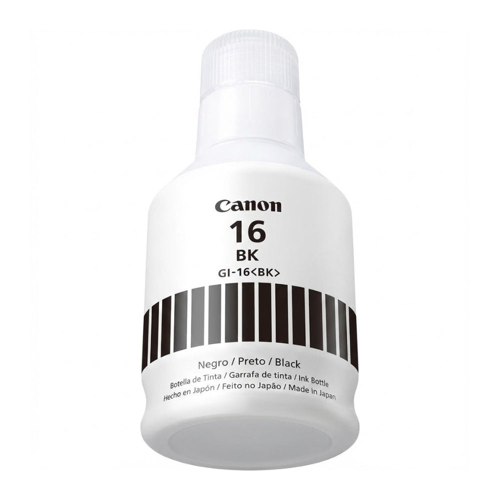 Refil de Tinta Canon GI-16 Preto 170ml Original para Linha Maxify GX GX6010, GX7010