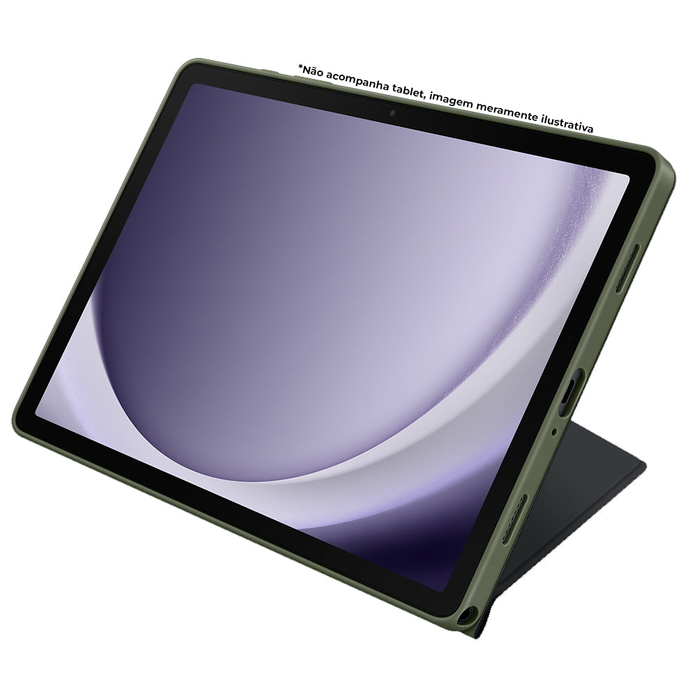 Capa Book Cover Original Samsung Para Galaxy Tab A9+ 11" Preto - EF-BX210TBEGWW